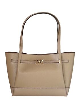 Michael Kors Reed Large Leather Belted Tote Bag